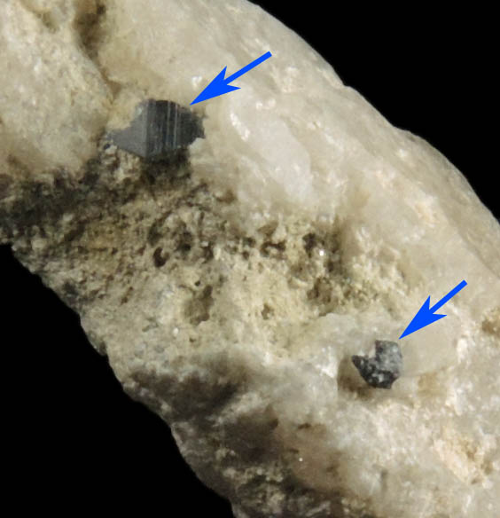 Anatase on Quartz from Poker Hill, Ashton, Cumberland, Providence County, Rhode Island