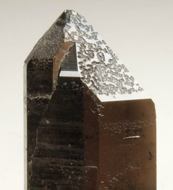 Quartz var. Smoky Quartz (Dauphin twin) from Lake George District, Park County, Colorado