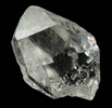 Quartz var. Herkimer Diamond with hydrocarbon inclusions from Ace of Diamonds Mine, Middleville, Herkimer County, New York