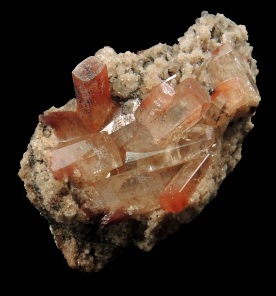 Topaz with Hematite and Rutile inclusions from Coneto de Comonfort, Durango, Mexico