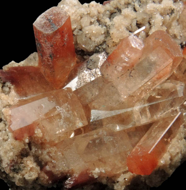 Topaz with Hematite and Rutile inclusions from Coneto de Comonfort, Durango, Mexico