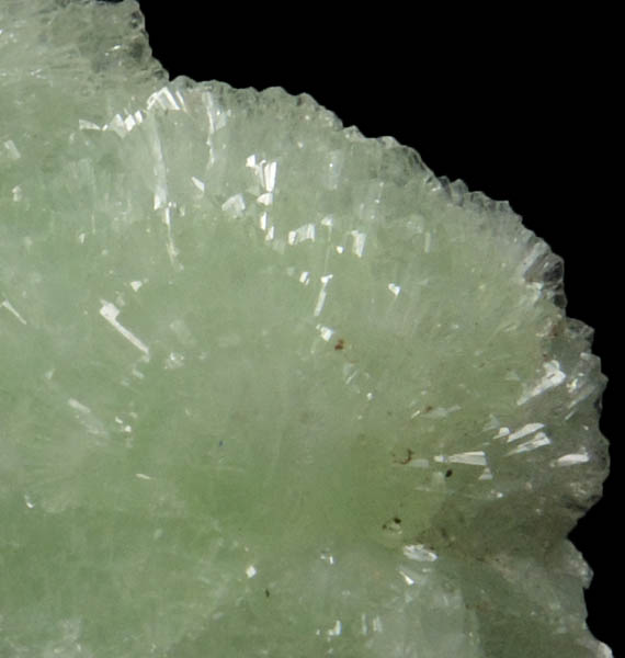 Adamite with Celestine from El Potosi Mine, Level 9, Santa Eulalia District, Aquiles Serdn, Chihuahua, Mexico