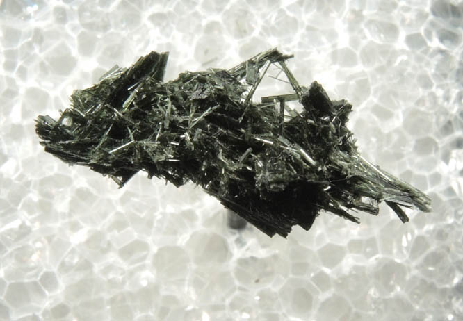 Actinolite from Goshen Stone Co. Quarry, Goshen, Hampshire County, Massachusetts