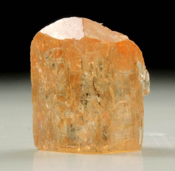 Topaz var. Imperial Topaz from Ouro Preto, Minas Gerais, Brazil