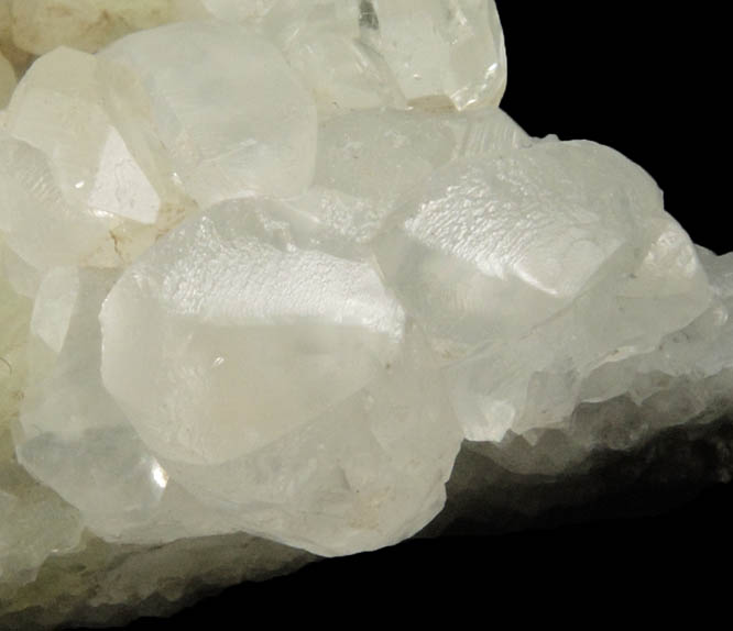 Datolite, Calcite, Prehnite from Prospect Park Quarry, Prospect Park, Passaic County, New Jersey