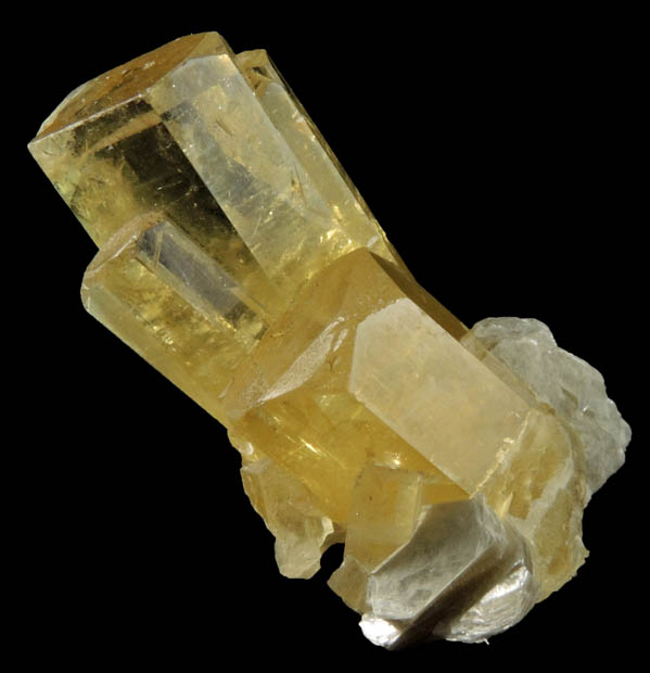 Beryl var. Heliodor (treated Aquamarine) from Gilgit District, Gilgit-Baltistan, Pakistan