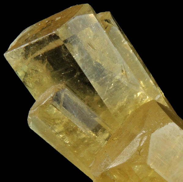 Beryl var. Heliodor (treated Aquamarine) from Gilgit District, Gilgit-Baltistan, Pakistan