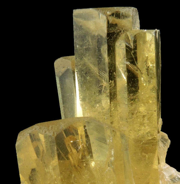 Beryl var. Heliodor (treated Aquamarine) from Gilgit District, Gilgit-Baltistan, Pakistan