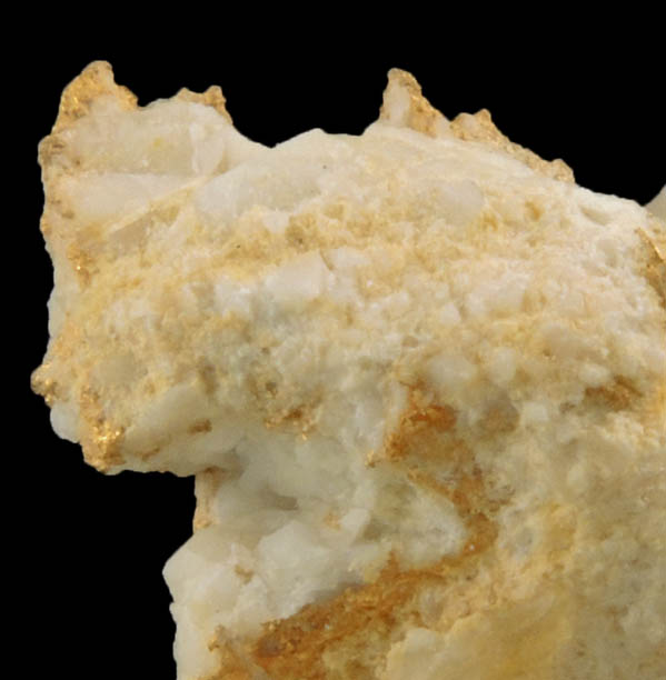 Gold (native gold) in Quartz from Mother Lode Gold Belt, Amador County, California