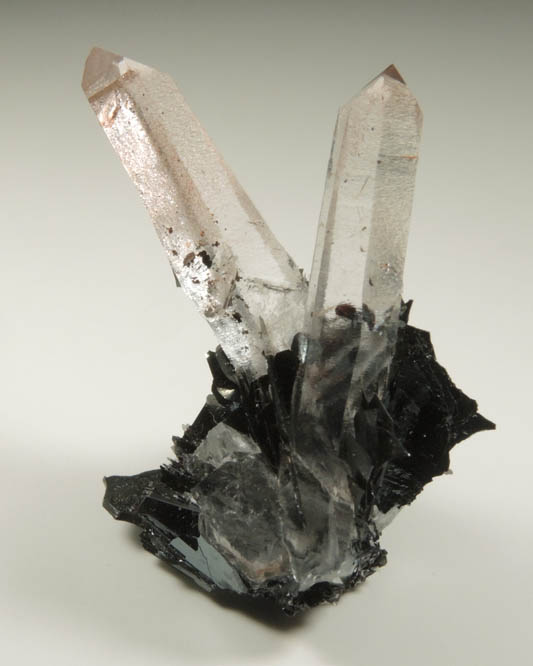 Hematite on Quartz from Jinlong, northeast of Guangzhou, Longchuan, Guangdong Province, China