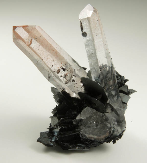 Hematite on Quartz from Jinlong, northeast of Guangzhou, Longchuan, Guangdong Province, China