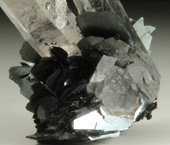 Hematite on Quartz from Jinlong, northeast of Guangzhou, Longchuan, Guangdong Province, China