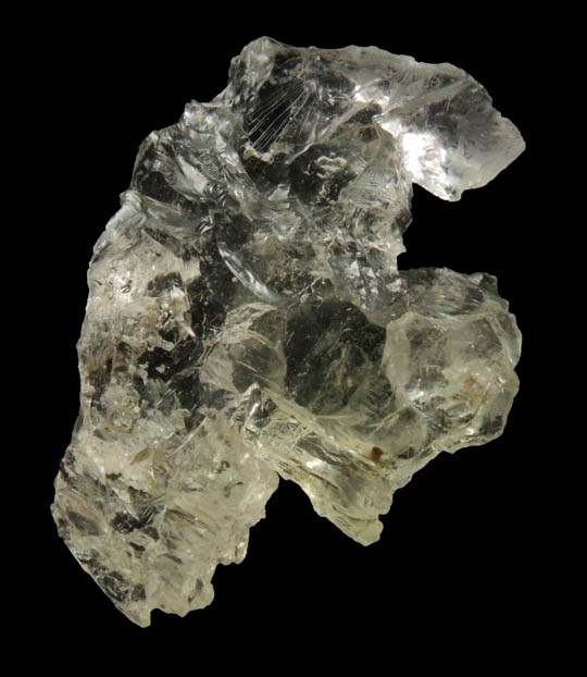 Spodumene (etched gem-grade crystal) from Mawi Pegmatite, Nuristan Province, Afghanistan