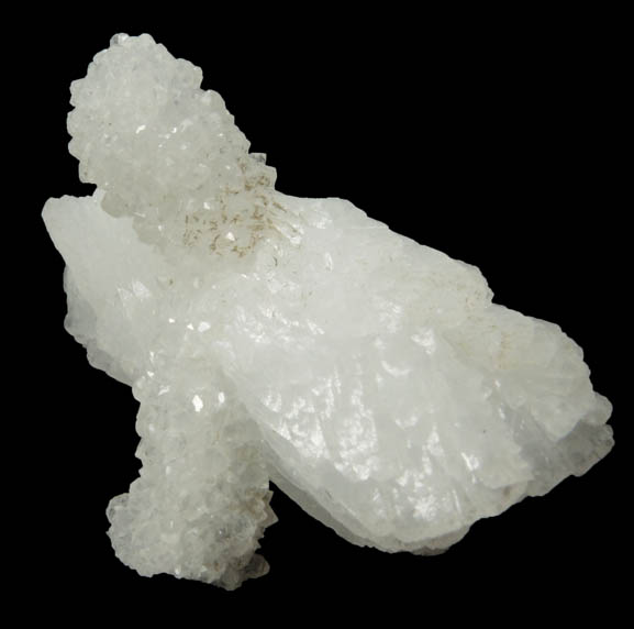 Goosecreekite and Quartz from Nashik District, Maharashtra, India