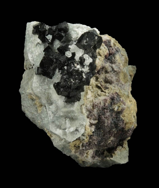 Babingtonite from Cheapside Quarry, East Deerfield, Franklin County, Massachusetts