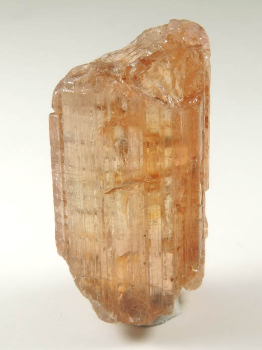 Elbaite Tourmaline (unusual orange-pink color) from Minas Gerais, Brazil