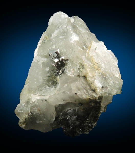Sperrylite from Broken Hammer Deposit, Sudbury, Ontario, Canada