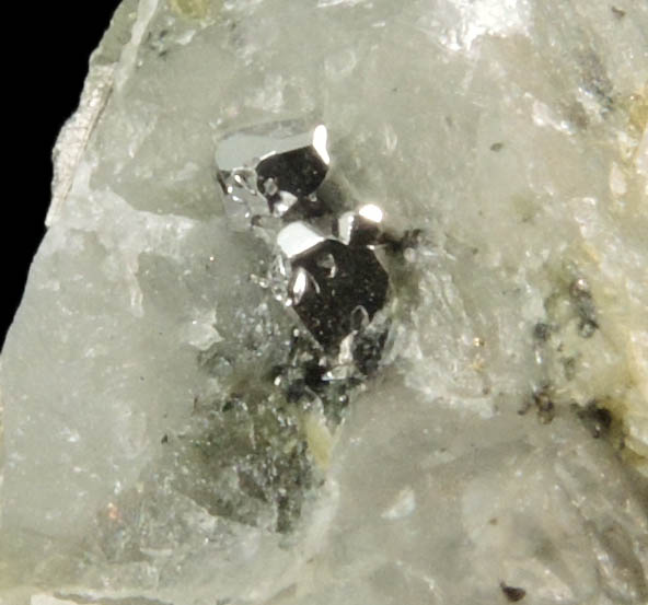 Sperrylite from Broken Hammer Deposit, Sudbury, Ontario, Canada