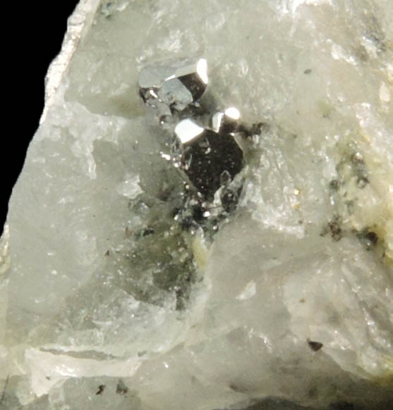Sperrylite from Broken Hammer Deposit, Sudbury, Ontario, Canada