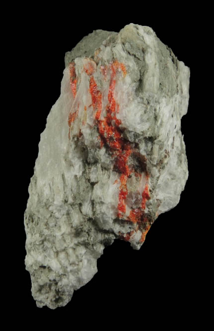 Realgar in Ulexite and Colemanite from Boron, Kern County, California