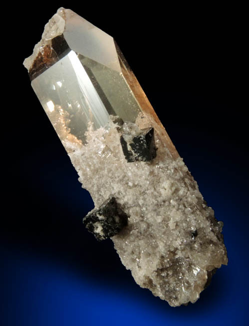 Topaz with Bixbyite from Topaz Mountain, Thomas Range, Juab County, Utah