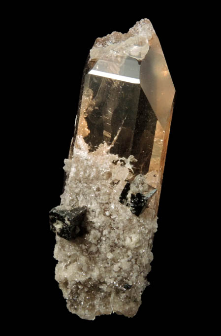 Topaz with Bixbyite from Topaz Mountain, Thomas Range, Juab County, Utah