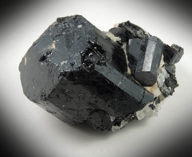 Schorl Tourmaline from ledge above the Harvard Quarry, Noyes Mountain, Greenwood, Oxford County, Maine