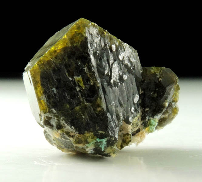 Epidote from Calumet Mine, 12 km NNE of Salida, Chaffee County, Colorado