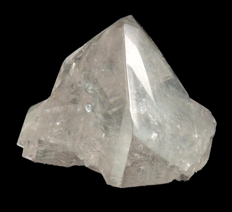 Calcite (twinned crystals) from Empire State Zinc Mine #4 (formerly ZCA No. 4 Mine), 3900' Level, Balmat, St. Lawrence County, New York