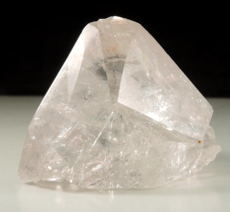 Calcite (twinned crystals) from Empire State Zinc Mine #4 (formerly ZCA No. 4 Mine), 3900' Level, Balmat, St. Lawrence County, New York