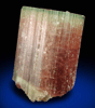 Elbaite Tourmaline (bi-colored) from Himalaya Mine, Mesa Grande District, San Diego County, California