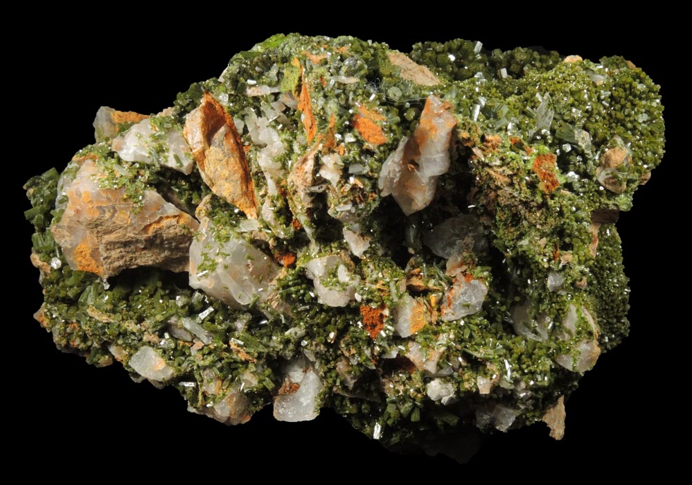 Pyromorphite from Wheatley Mine, Phoenixville District, Chester County, Pennsylvania