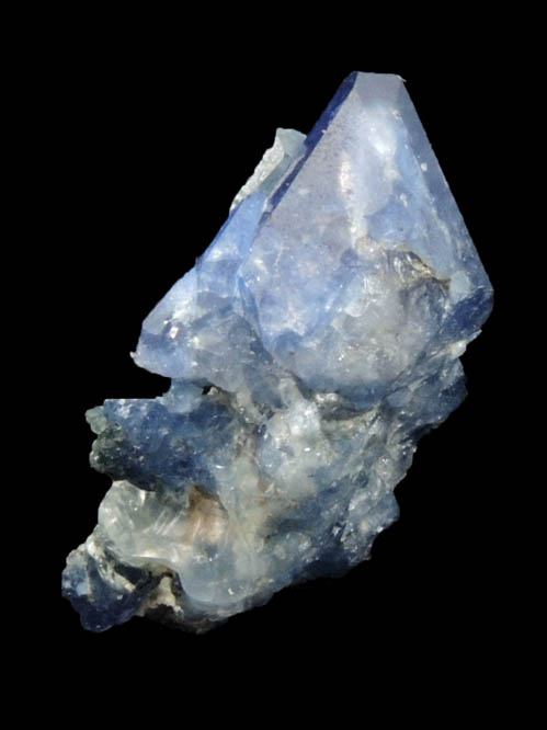 Benitoite from Benitoite Gem Mine, New Idria District, San Benito County, California (Type Locality for Benitoite)