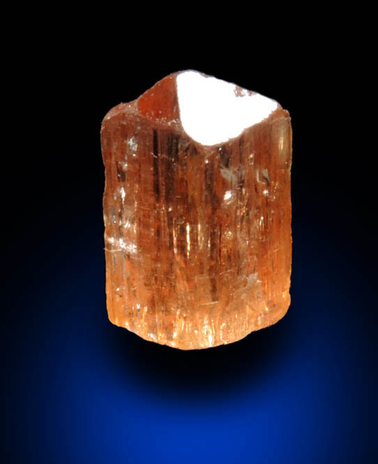 Topaz var. Imperial Topaz from Ouro Preto, Minas Gerais, Brazil