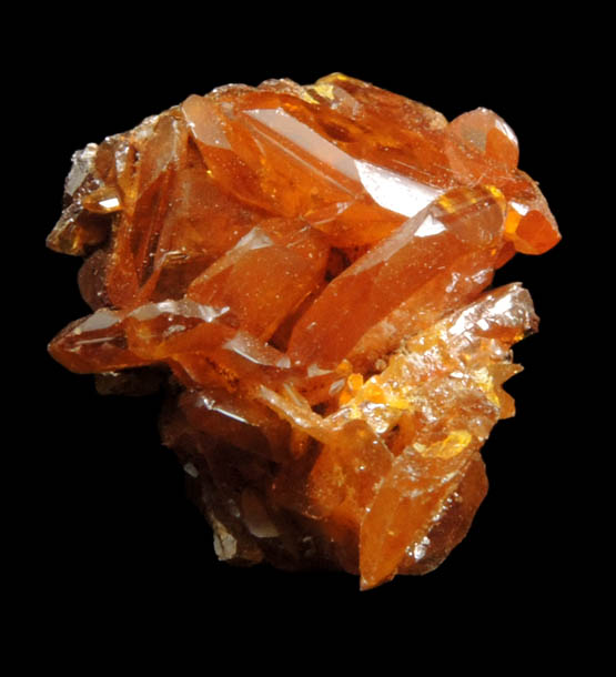 Wulfenite from Defiance Mine, Courtland-Gleeson District, Cochise County, Arizona