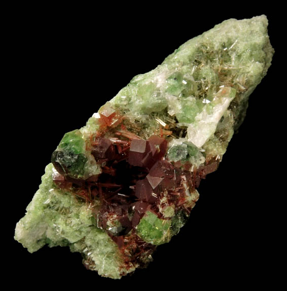 Grossular Garnet from Thetford Mines, Chaudire-Appalaches, Qubec, Canada