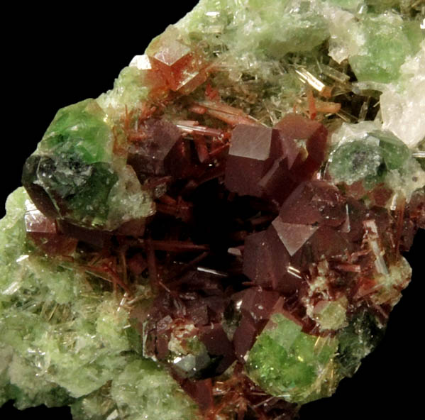 Grossular Garnet from Thetford Mines, Chaudire-Appalaches, Qubec, Canada