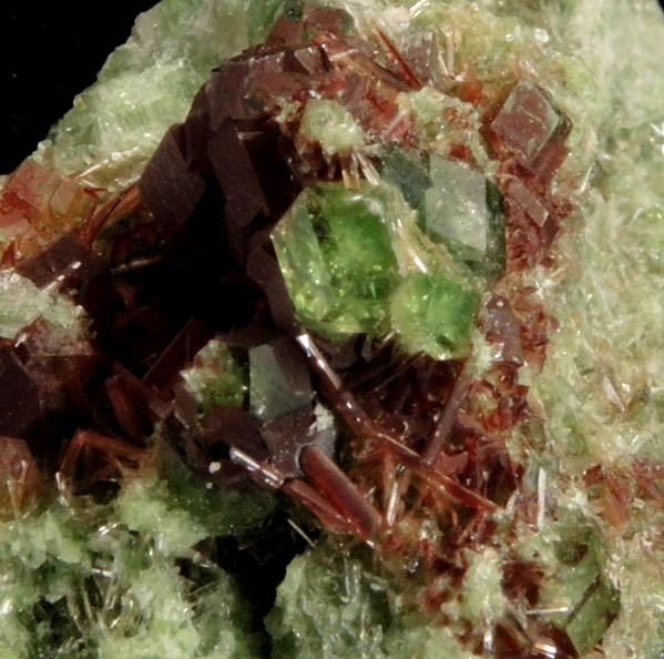 Grossular Garnet from Thetford Mines, Chaudire-Appalaches, Qubec, Canada