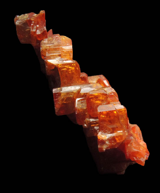 Vanadinite (parallel hoppered growth) from Mibladen, Haute Moulouya Basin, Zeida-Aouli-Mibladen belt, Midelt Province, Morocco
