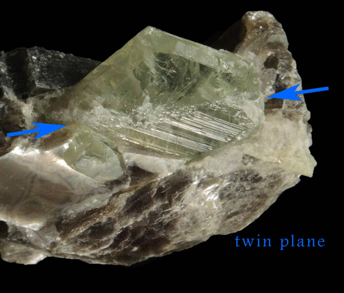 Chrysoberyl (twinned crystals) on Muscovite from Rio das Pratinhas, Arataca, Bahia, Brazil