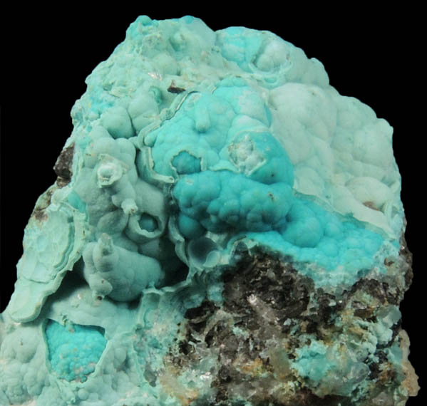 Zincrosasite from Sherman Tunnel, Leadville, Lake County, Colorado