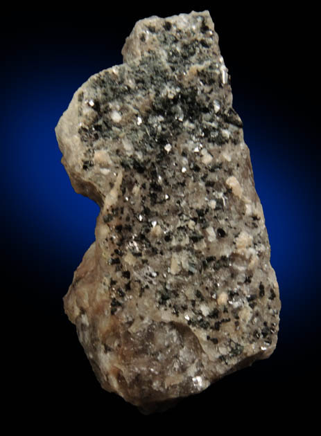 Babingtonite from West Roxbury Trap Rock Co. Quarry, Suffolk County, Massachusetts