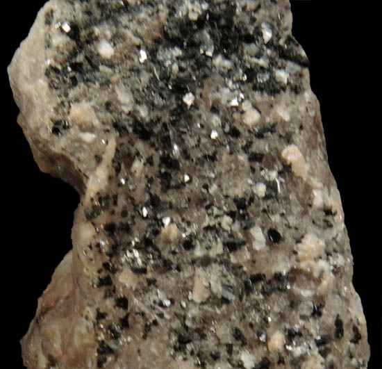 Babingtonite from West Roxbury Trap Rock Co. Quarry, Suffolk County, Massachusetts