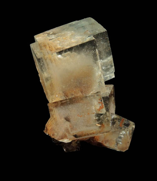 Fluorite (with phantom growth zoning) from Yaogangxian Mine, 32 km southeast of Chenzhou, Hunan, China