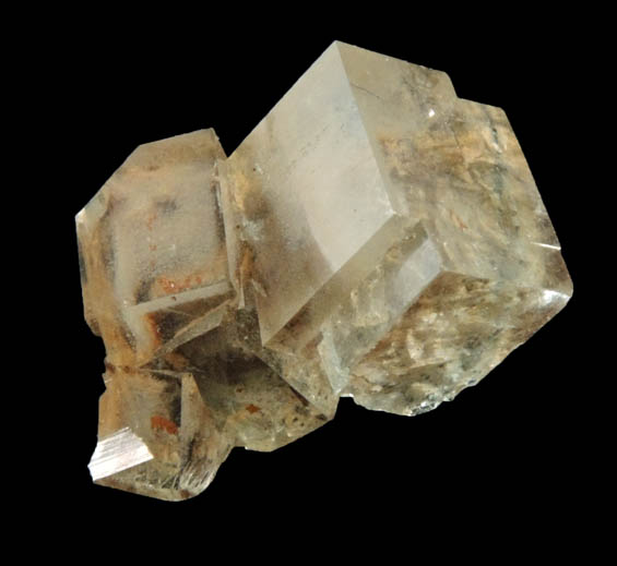 Fluorite (with phantom growth zoning) from Yaogangxian Mine, 32 km southeast of Chenzhou, Hunan, China