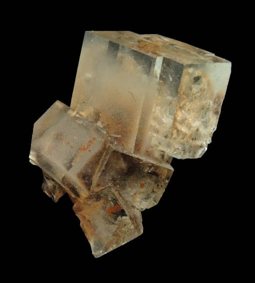 Fluorite (with phantom growth zoning) from Yaogangxian Mine, 32 km southeast of Chenzhou, Hunan, China