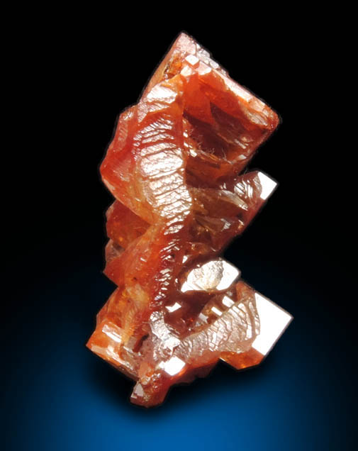 Vanadinite (parallel hoppered growth) from Mibladen, Haute Moulouya Basin, Zeida-Aouli-Mibladen belt, Midelt Province, Morocco