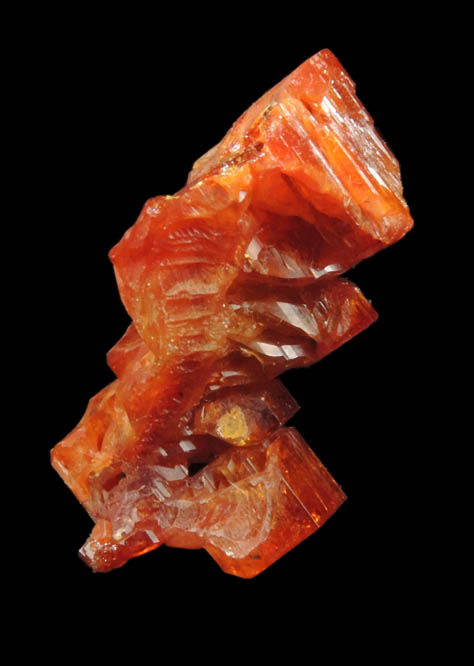 Vanadinite (parallel hoppered growth) from Mibladen, Haute Moulouya Basin, Zeida-Aouli-Mibladen belt, Midelt Province, Morocco