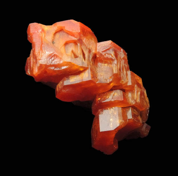 Vanadinite (parallel hoppered growth) from Mibladen, Haute Moulouya Basin, Zeida-Aouli-Mibladen belt, Midelt Province, Morocco