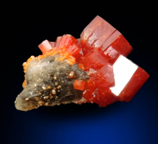 Vanadinite from North Geronimo Mine, La Paz County, Arizona